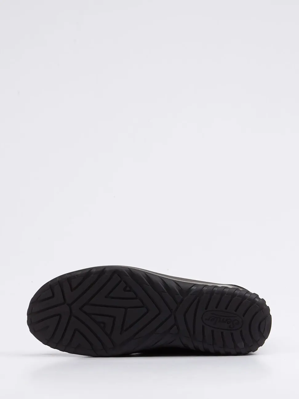 Semler – Stiefelette aus Veloursleder schwarz