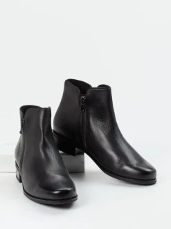 Semler – Stiefeletten aus Kalbleder schwarz