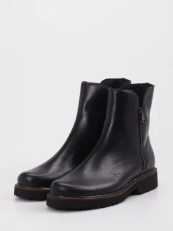 Semler – Stiefeletten aus Kalbleder Schwarz