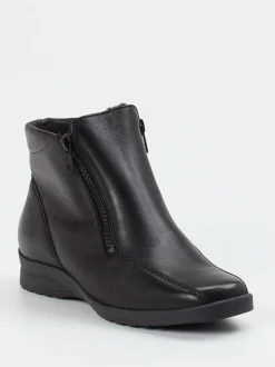Semler – Warmfutter-Stiefelette aus Kalbleder schwarz