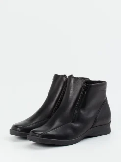 Semler – Warmfutter-Stiefelette aus Kalbleder schwarz