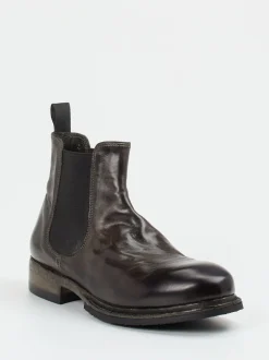 Shoto – Chelsea Boots aus Pferdeleder in Dunkelgrau