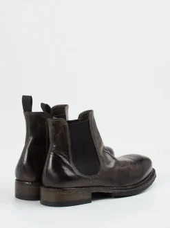 Shoto – Chelsea Boots aus Pferdeleder in Dunkelgrau