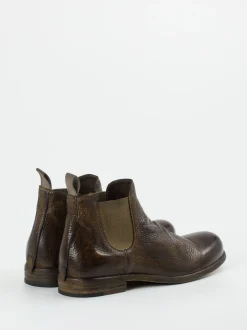 Shoto – Chelsea Boots aus Hirschleder dunkelbraun