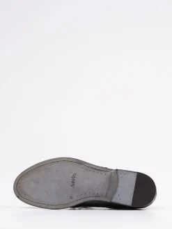 Shoto – Derby-Schnürschuh aus Känguruleder Grau