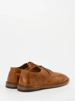 Shoto – Derbyschuhe aus Büffelleder cognacbraun