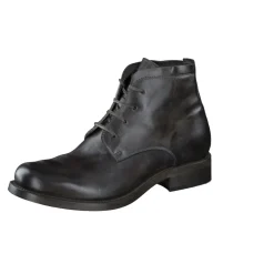 Shoto – Schnürboots aus Kalbleder Dunkelgrau