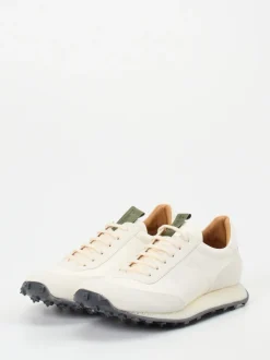 Shoto – Sneaker aus Känguruleder in Offwhite