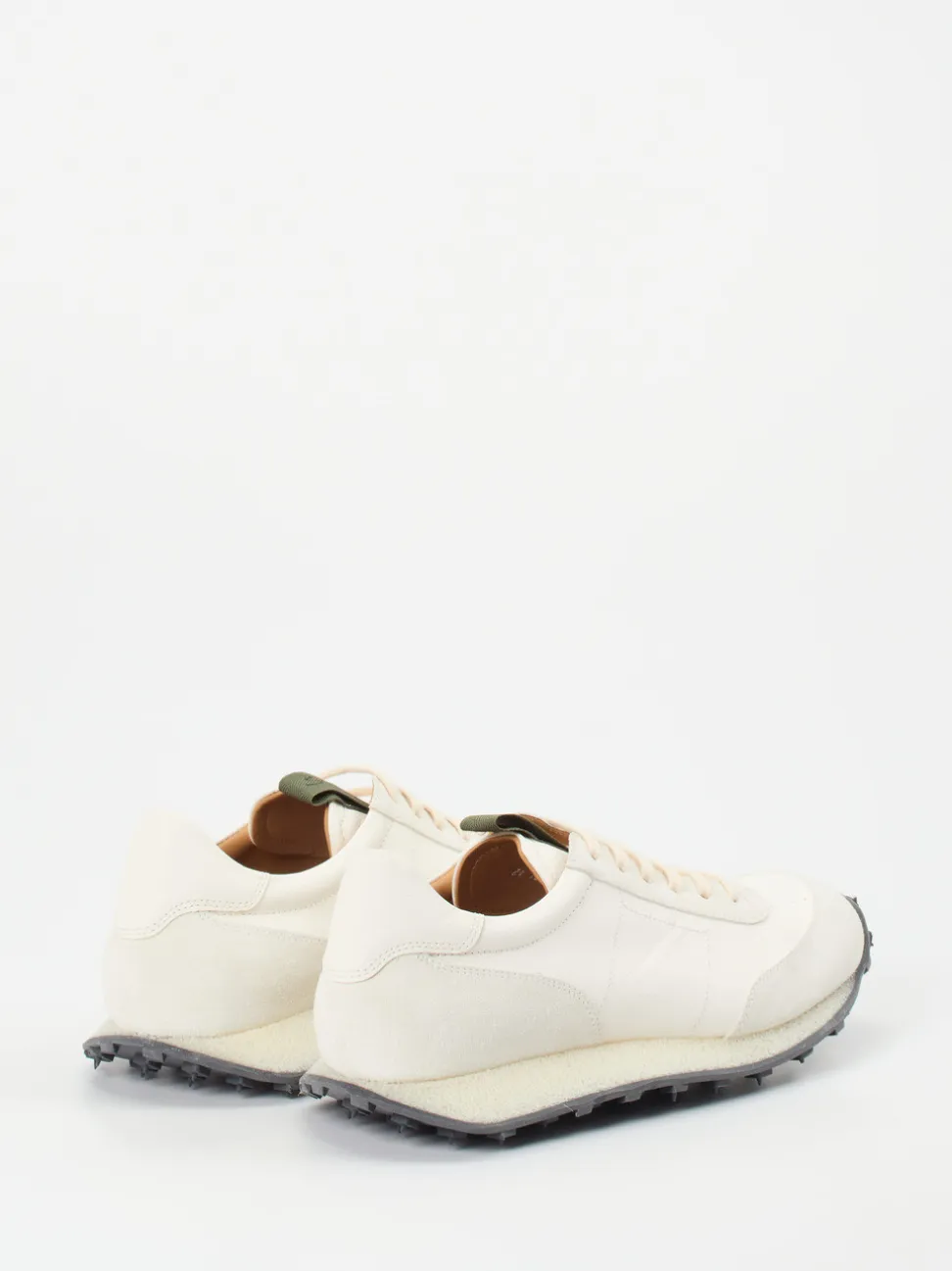 Shoto – Sneaker aus Känguruleder in Offwhite