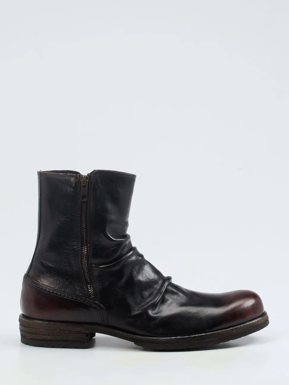Shoto – Stiefeletten aus Pferdeleder in Tiefbraun