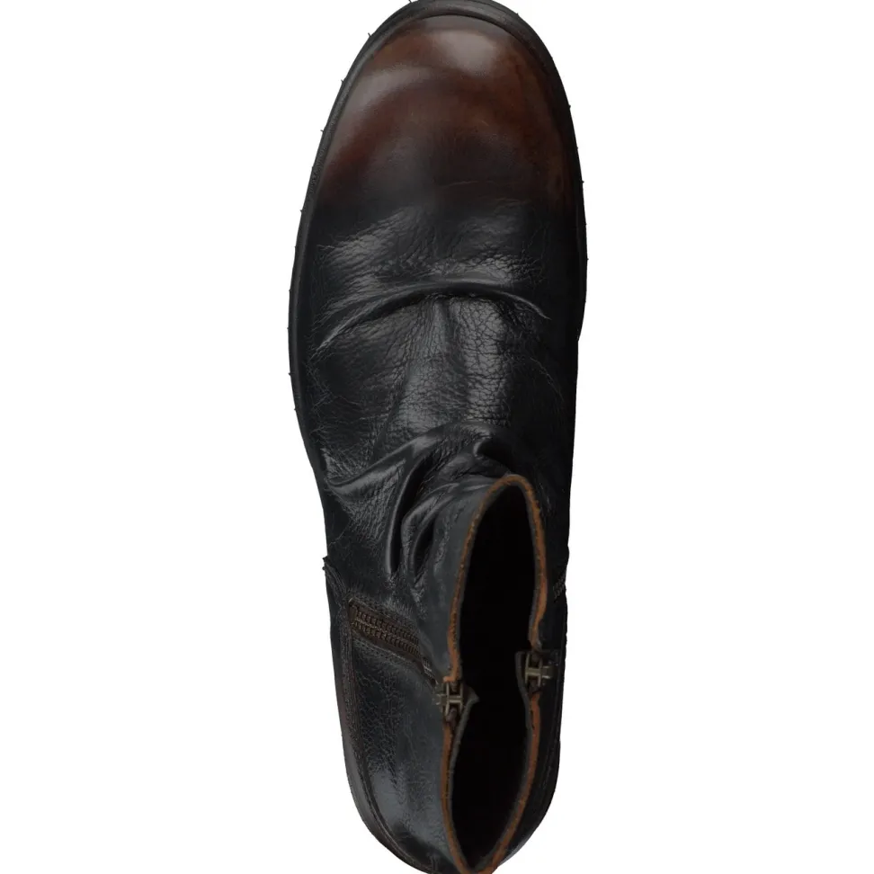 Shoto – Stiefeletten aus Pferdeleder in Tiefbraun