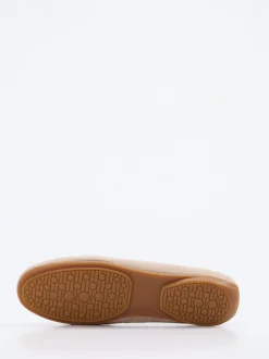 Si – Loafer aus Veloursleder in Beige
