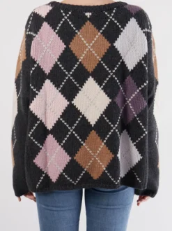 Simone Bruns – Strickpullover aus Kaschmir grau