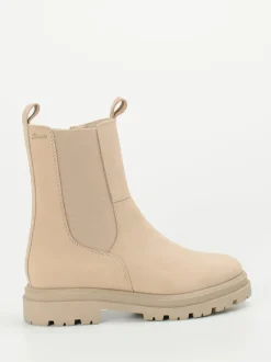 Sioux – Chelsea Boot aus Nubukleder in Beige
