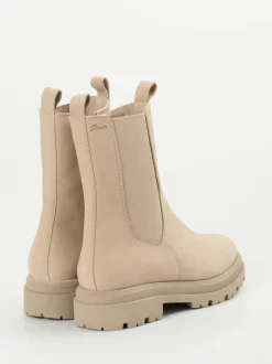 Sioux – Chelsea Boot aus Nubukleder in Beige