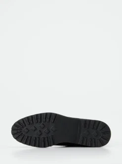 Sioux – Chelsea Boots aus Veloursleder schwarz