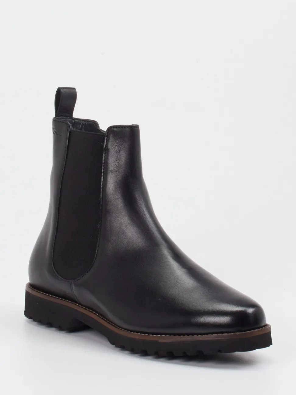 Sioux – Chelsea Boots aus Lammleder schwarz