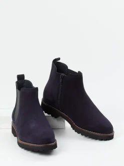 Sioux – Chelsea Boots aus samtigem Veloursleder