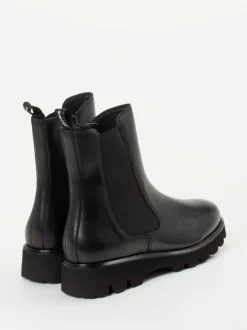 Sioux – Chelsea Boots aus Kalbleder schwarz