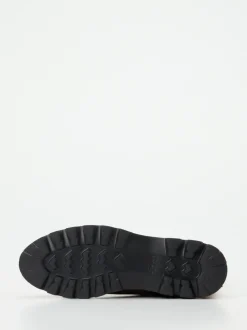 Sioux – Chelsea-Stiefeletten aus Veloursleder braun