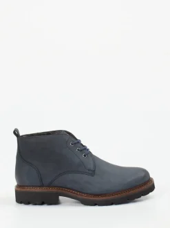 Sioux – Chukka Boots aus Nubukleder Dunkelblau