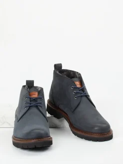 Sioux – Chukka Boots aus Nubukleder Dunkelblau