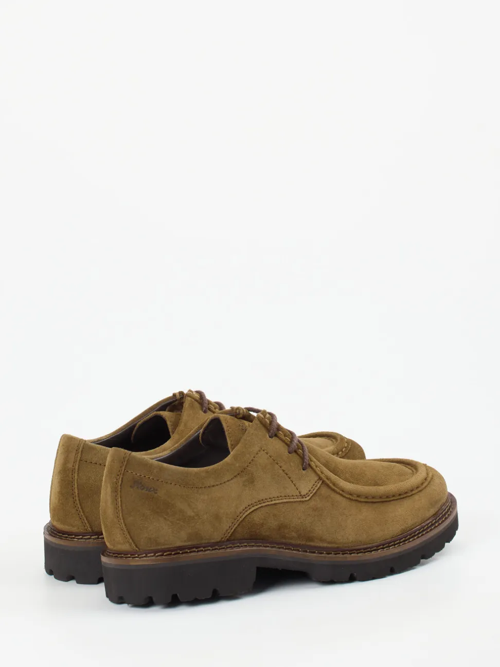 Sioux – Derby aus Veloursleder cognacbraun