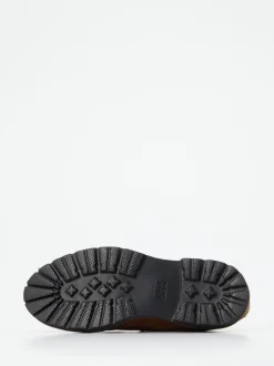 Sioux – Derby aus Veloursleder cognacbraun