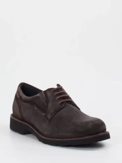 Sioux – Derby-Halbschuh aus Veloursleder Braun