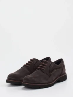 Sioux – Derby-Halbschuh aus Veloursleder Braun