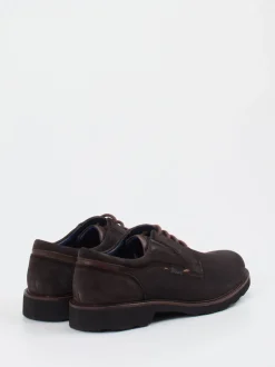 Sioux – Derby-Halbschuh aus Veloursleder Braun
