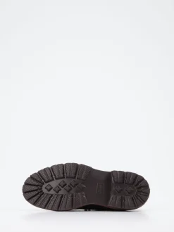 Sioux – Derby-Schnürschuh aus Veloursleder dunkelbraun