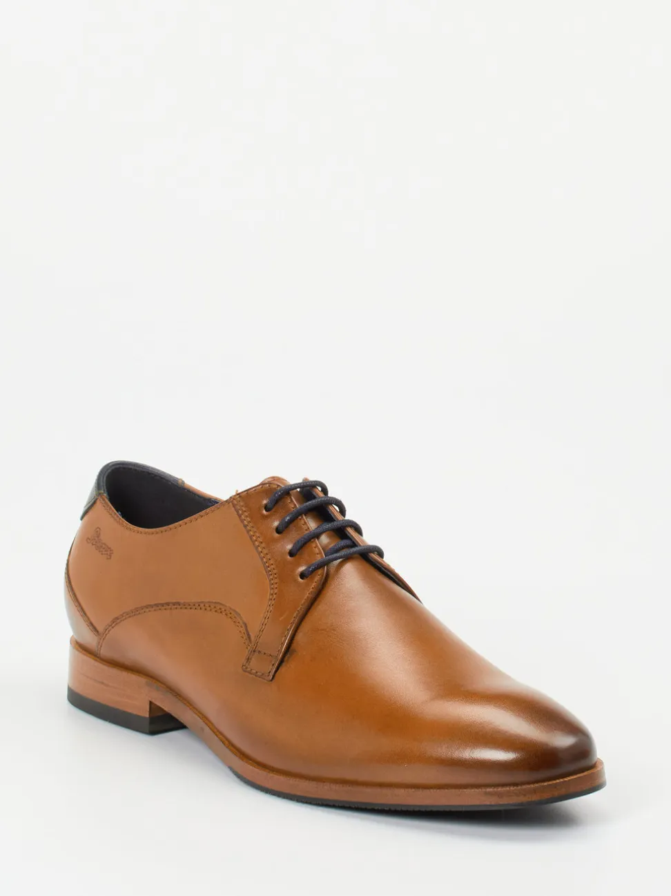 Sioux – Derby-Schnürschuh aus Kalbleder cognacbraun