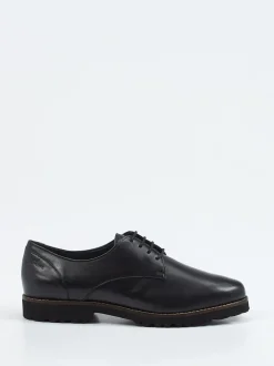 Sioux – Derby-Schnürschuh aus Lammleder schwarz