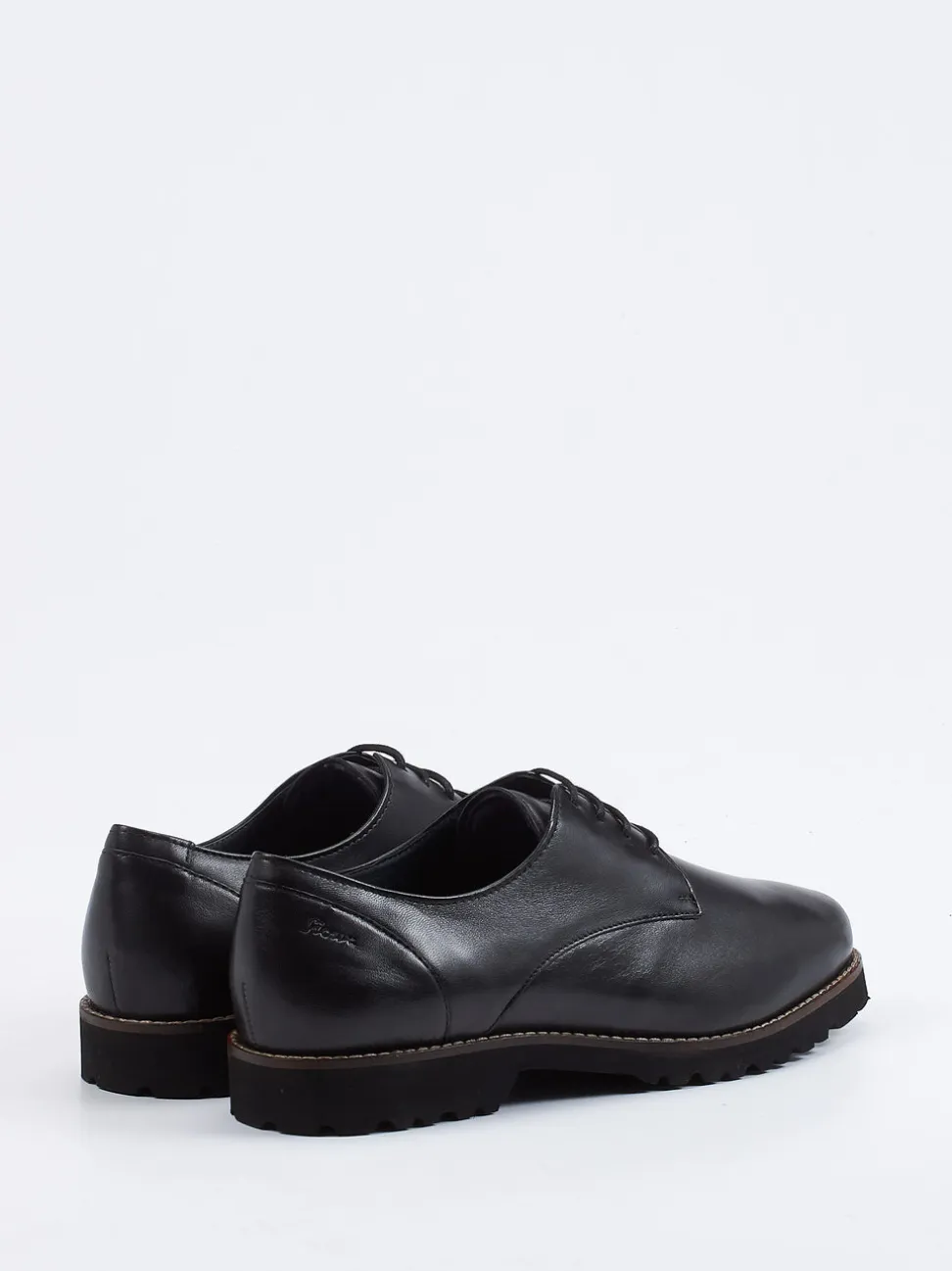 Sioux – Derby-Schnürschuh aus Lammleder schwarz