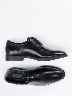 Sioux – Derby-Schnürschuh aus Kalbleder schwarz