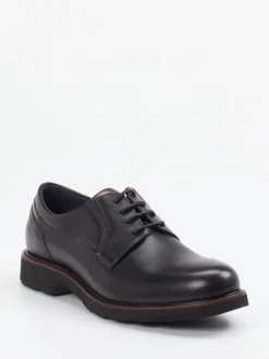 Sioux – Derby-Schnürschuh aus Kalbleder Schwarz