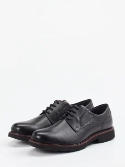 Sioux – Derby-Schnürschuh aus Kalbleder Schwarz