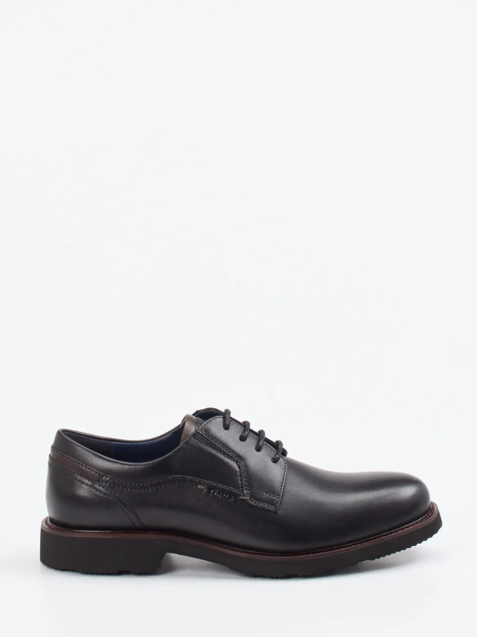 Sioux – Derby-Schnürschuh aus Kalbleder Schwarz