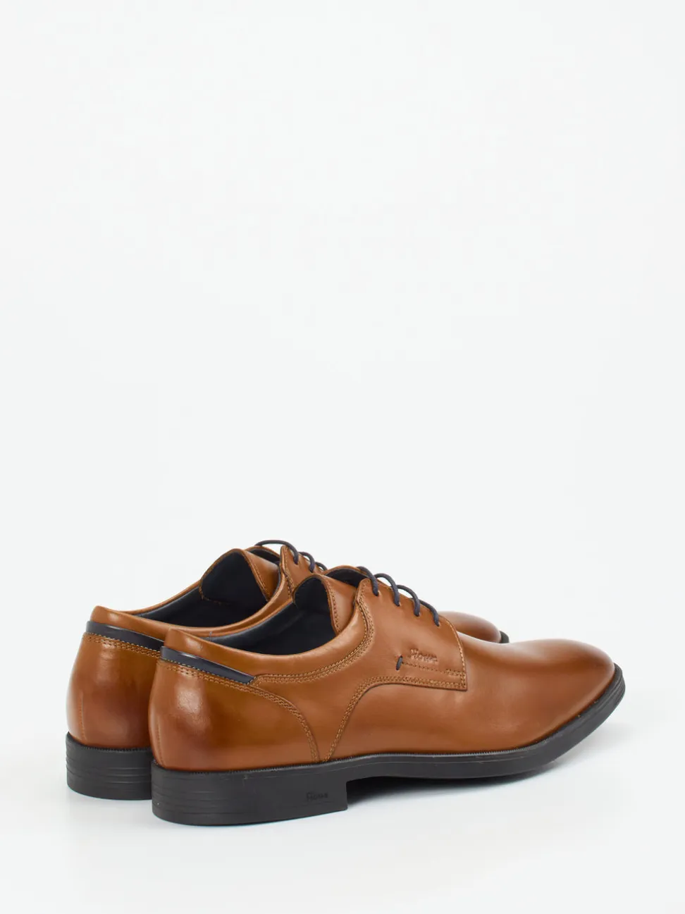 Sioux – Derby-Schnürschuh aus Kalbleder cognacbraun
