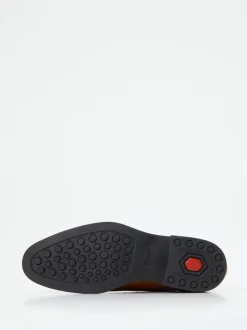 Sioux – Derby-Schnürschuh aus Kalbleder cognacbraun