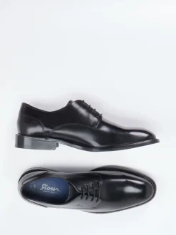 Sioux – Derby-Schnürschuh aus Kalbleder schwarz