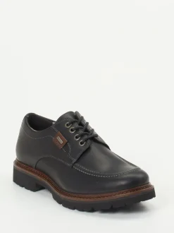 Sioux – Derby-Schnürschuh aus Fettleder schwarz