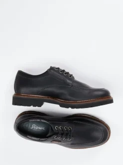 Sioux – Derby-Schnürschuh aus Fettleder schwarz