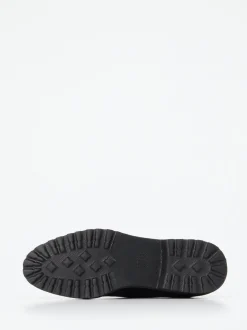 Sioux – Derby-Schnürschuh aus Veloursleder Dunkelviolett