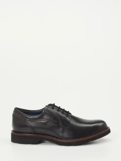 Sioux – Derby-Schnürschuh aus Kalbleder Schwarz