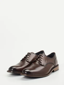 Sioux – Derby-Schnürschuh aus Kalbleder Dunkelbraun