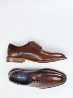 Sioux – Derby-Schnürschuh aus Kalbleder Dunkelbraun