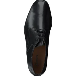 Sioux – Derby-Schuhe aus Lammleder schwarz