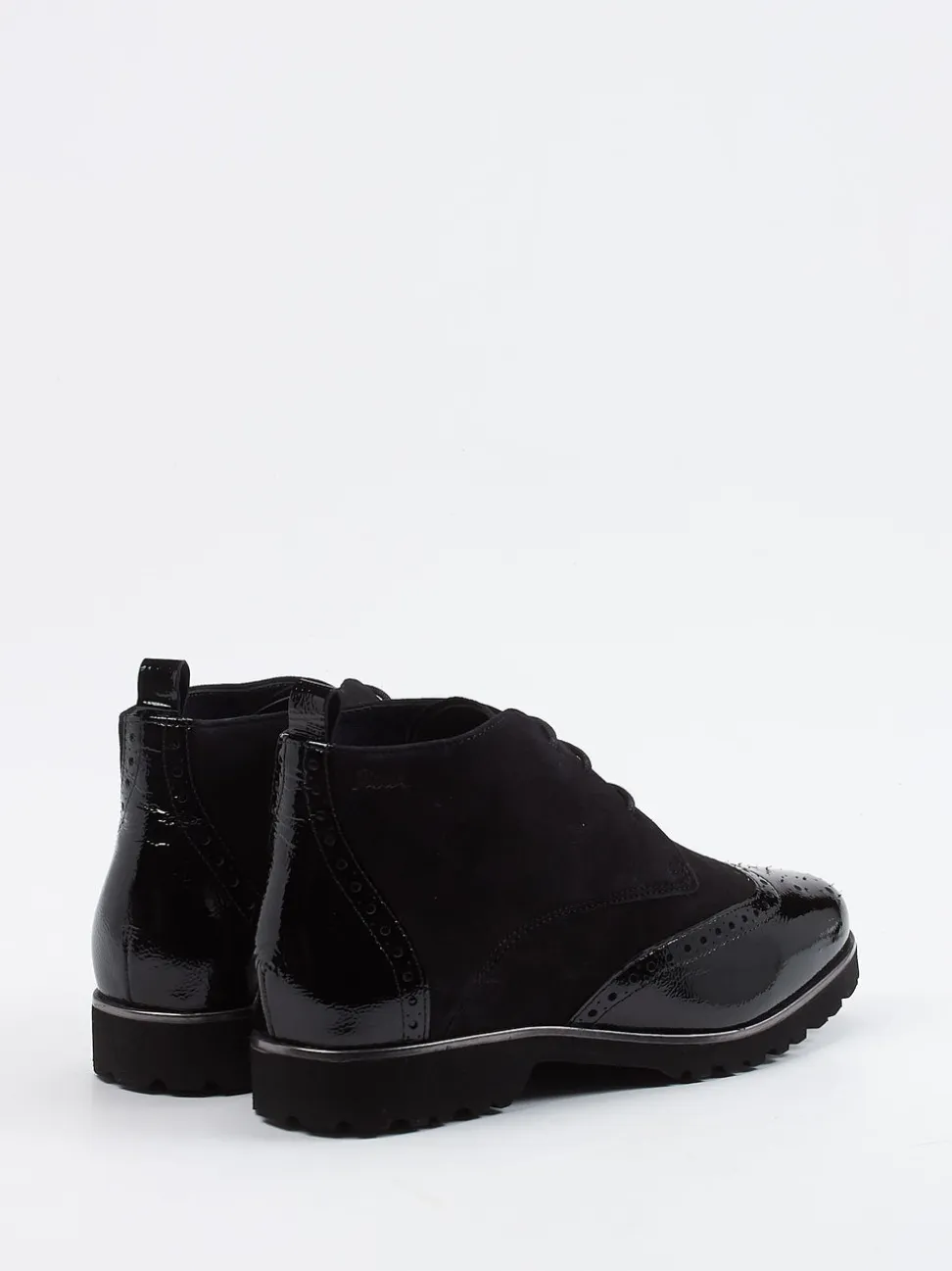 Sioux – Desert Boots aus Veloursleder schwarz